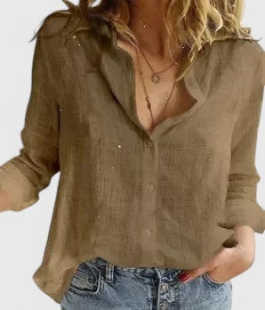 Mira | Elegante Damenbluse mit V-Ausschnitt – Bequem, Floral & Vielseitig für Festliche Anlässe 11