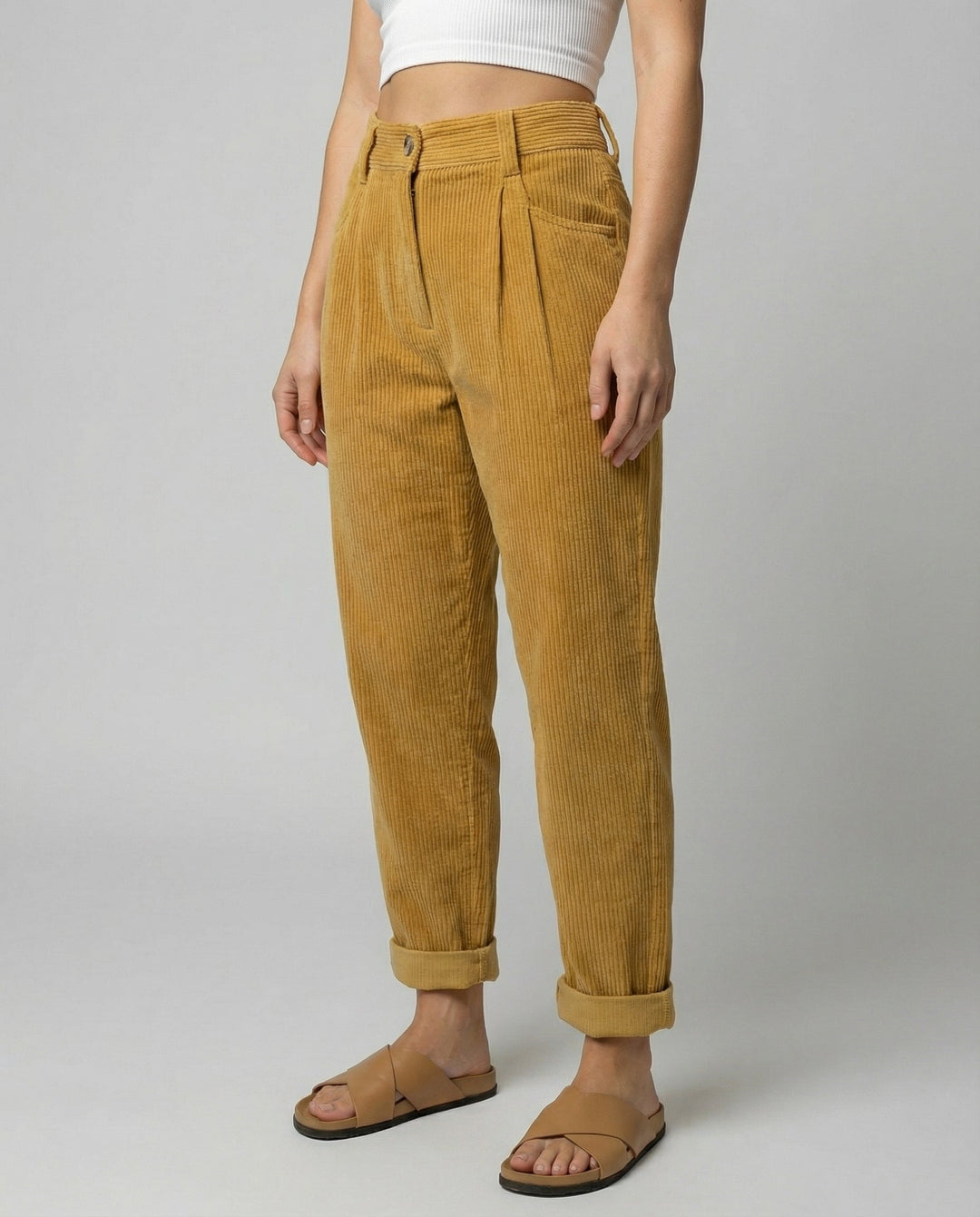 Mira | Elegante, Bequeme &amp; Vielseitige Damen Cordhose 1