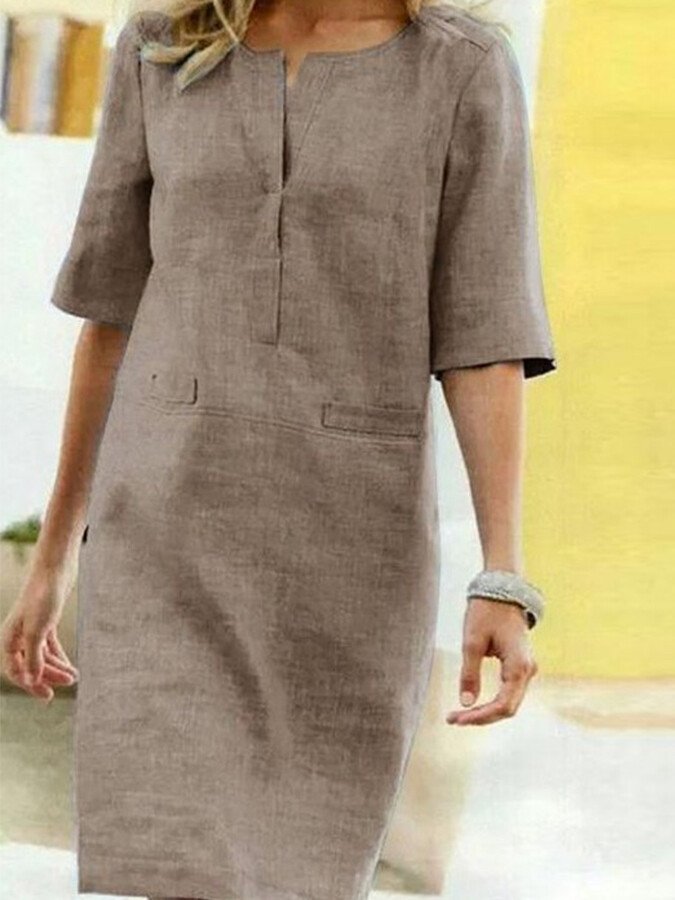 Mira | Elegantes, Bequemes Damen Kleid – Perfekt für Hochzeitsgäste und Sommerkleider 1