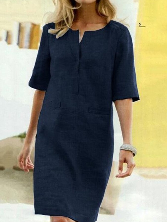 Mira | Elegantes, Bequemes Damen Kleid – Perfekt für Hochzeitsgäste und Sommerkleider 3
