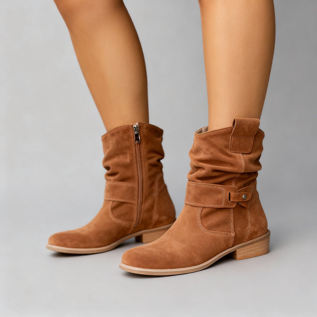 Mira | Stiefeletten Damen Schwarz Ergonomisch Bequem Elegant 1