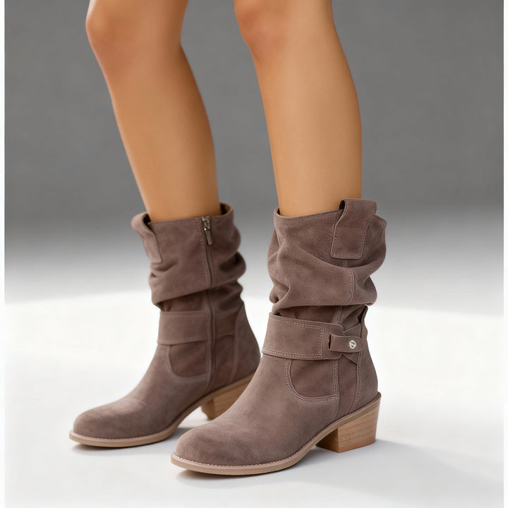 Mira | Stiefeletten Damen Schwarz Ergonomisch Bequem Elegant 2