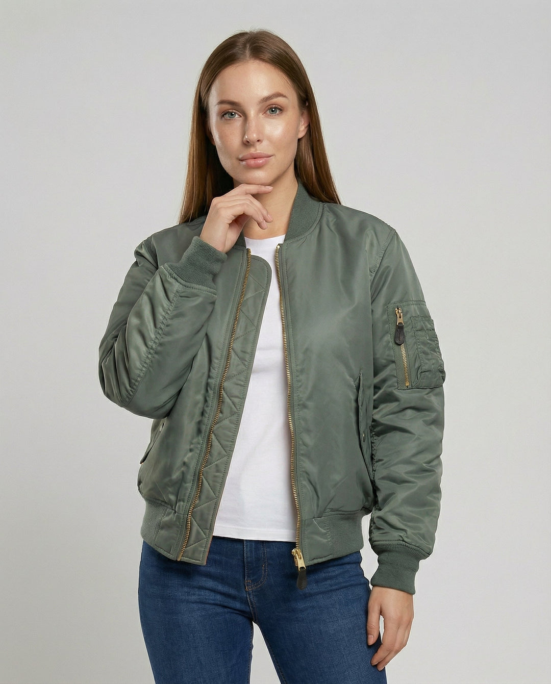 Mira | Zeitlose, Bequeme & Vielseitige Damen-Bomberjacke 0
