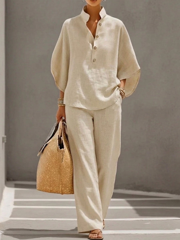 Nerina | Luftig, Elegant & Bequem Loungewear Set für Damen 0