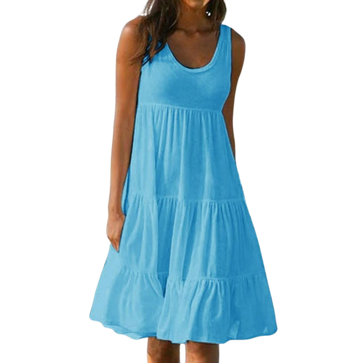 Nina | Elegantes, Fließendes Damen Midi Kleid – Bequemes Sommerkleid für Jeden Anlass 2