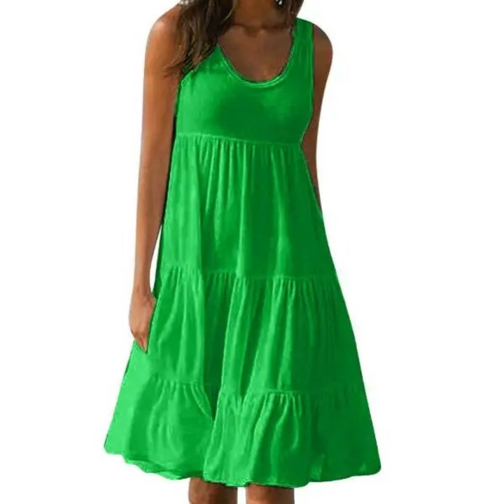 Nina | Elegantes, Fließendes Damen Midi Kleid – Bequemes Sommerkleid für Jeden Anlass 3