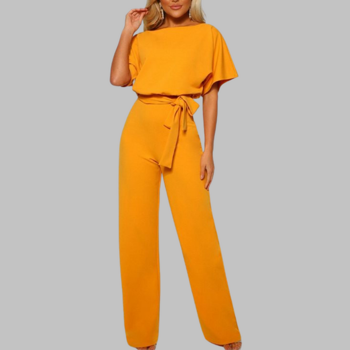 Nora | Elegant, Fließend & Stilvoller Jumpsuit Damen Festlich mit Weitem Bein 0