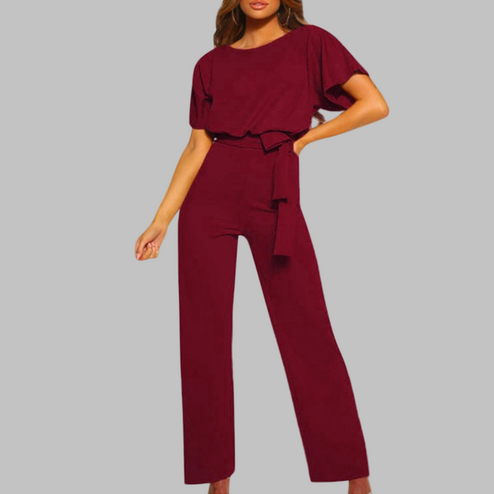 Nora | Elegant, Fließend & Stilvoller Jumpsuit Damen Festlich mit Weitem Bein 5