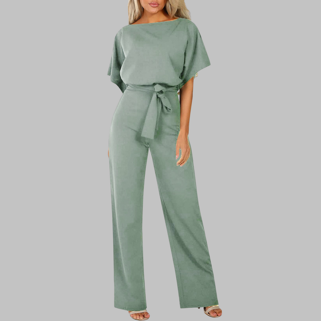 Nora | Elegant, Fließend & Stilvoller Jumpsuit Damen Festlich mit Weitem Bein 6
