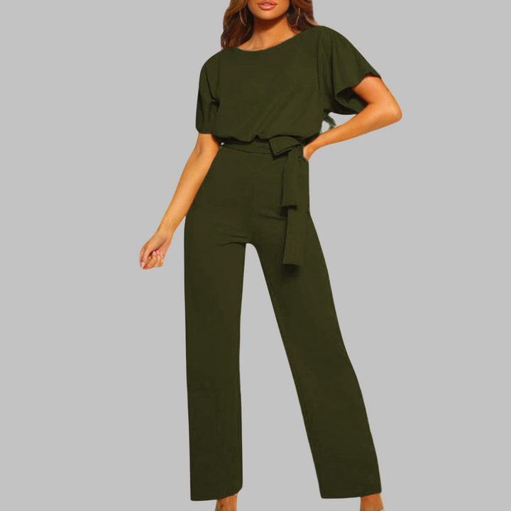 Nora | Elegant, Fließend & Stilvoller Jumpsuit Damen Festlich mit Weitem Bein 7