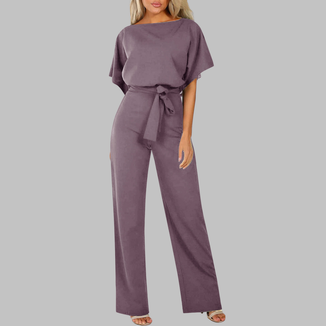 Nora | Elegant, Fließend & Stilvoller Jumpsuit Damen Festlich mit Weitem Bein 8