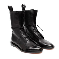 Susanne | Elegant and Timeless Vintage Leather Boots for Women