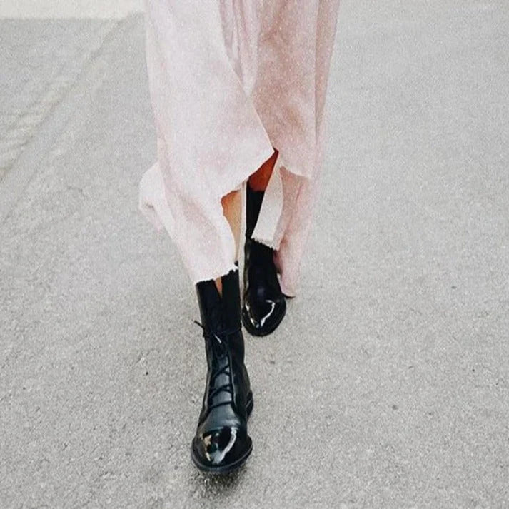 Olivia | Bequeme und strapazierfähige Stiefel im Vintage-Stil 4