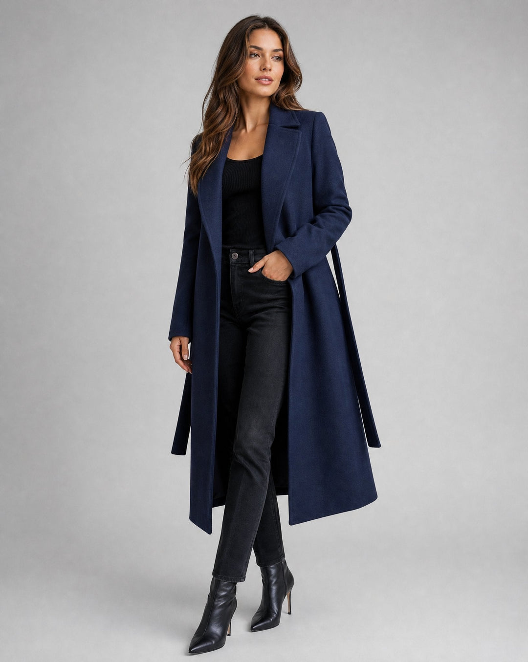 Olivia | Eleganter und warmer Trenchcoat aus Wollmischung 0