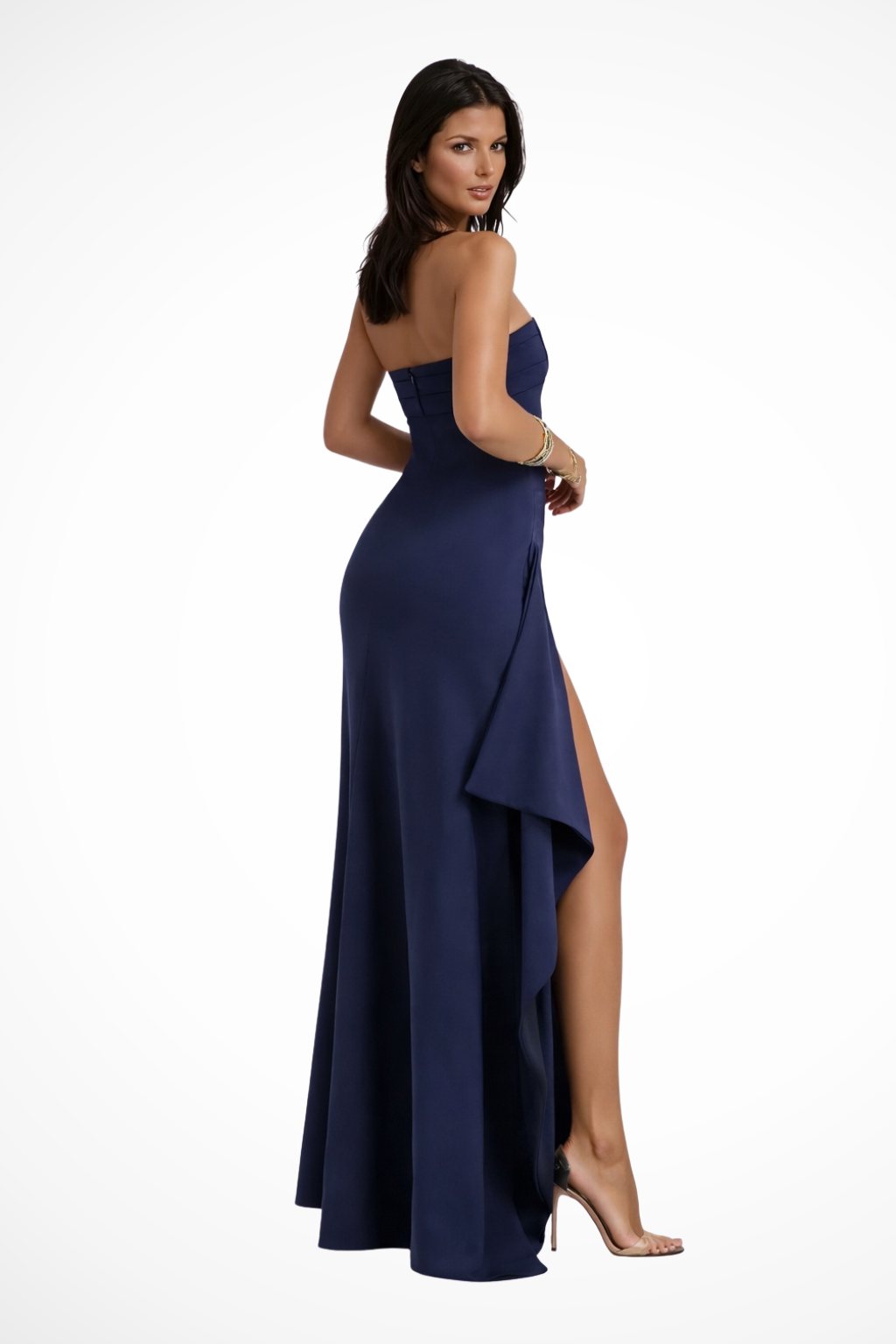 Olivia | Elegantes, Raffiniertes &amp; Trägerloses Abendkleid 3