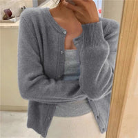 Doreen | Soft Knit Cardigan with Button Front for Women