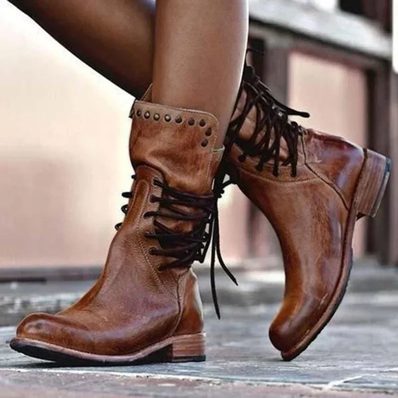 Petra | Zeitlose und hochwertige Leder Damenstiefel 0