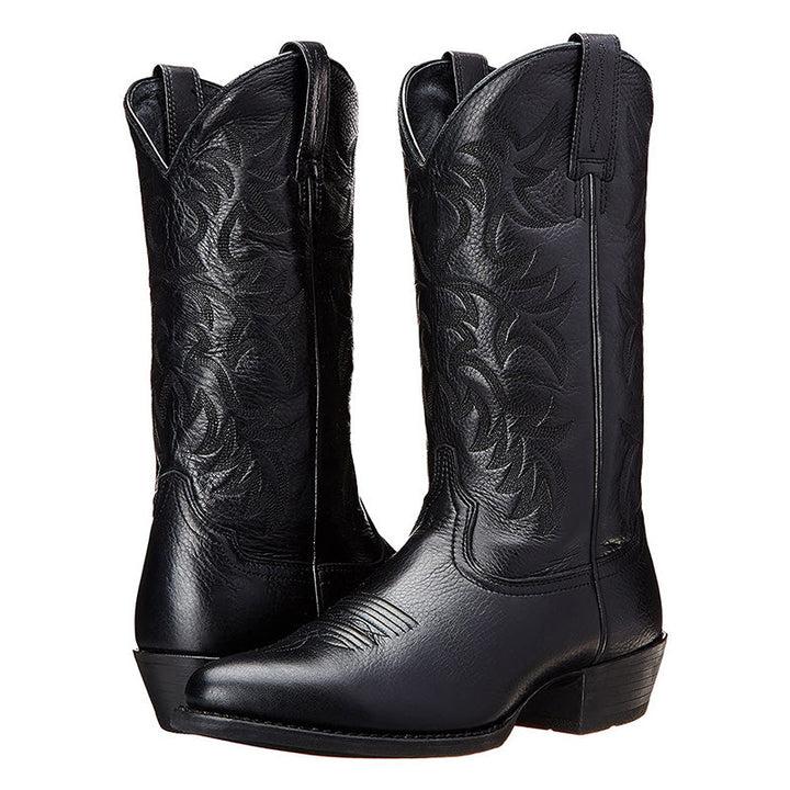Petrus | Lederstiefel Western Stil Robuste Eleganz 0