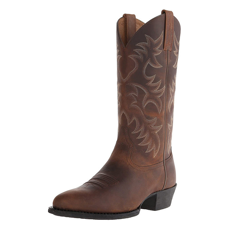 Petrus | Lederstiefel Western Stil Robuste Eleganz 4