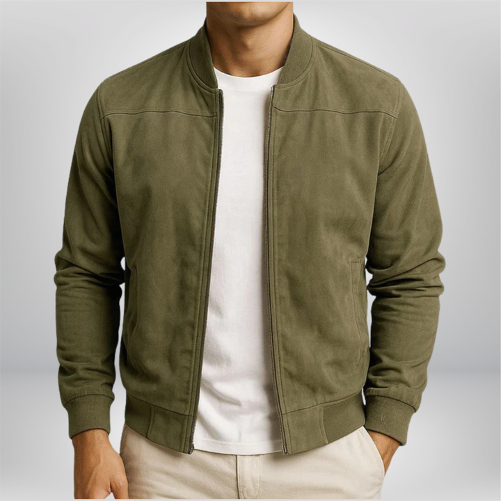 Phelan | Lederjacke Herren Modern Schnitt Elegante Passform 2
