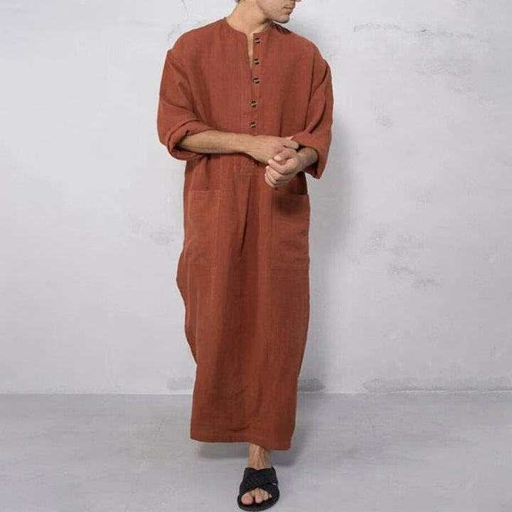Phillipp | Elegante und bequeme Leinen Thobe Jubba 1