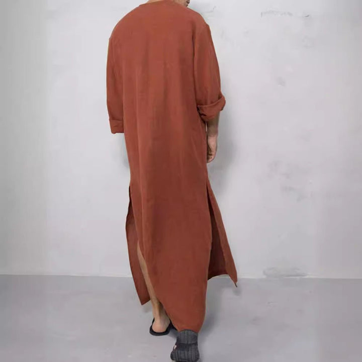 Phillipp | Elegante und bequeme Leinen Thobe Jubba 3