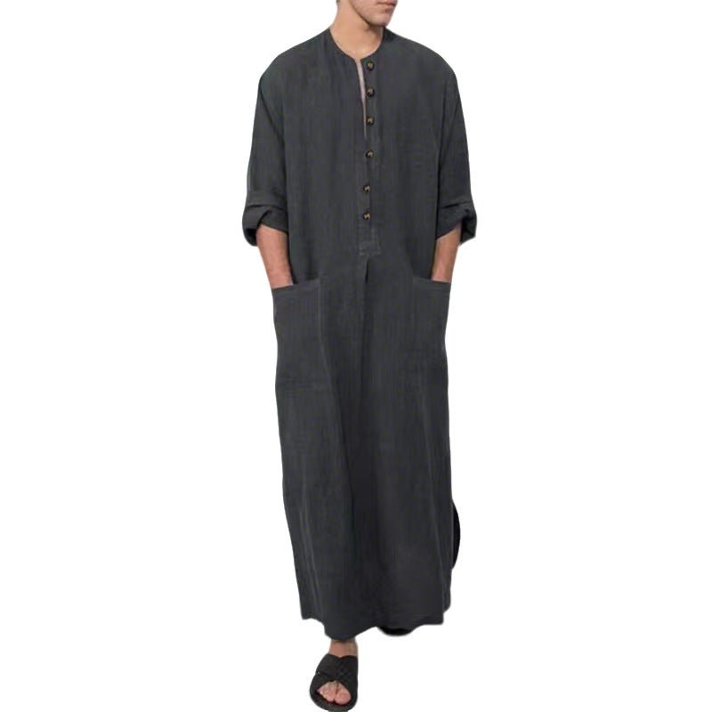 Phillipp | Elegante und bequeme Leinen Thobe Jubba 5