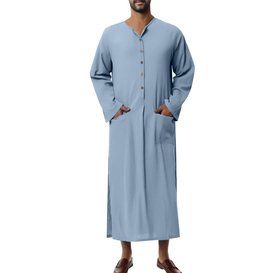 Phillipp | Elegante und bequeme Leinen Thobe Jubba 7