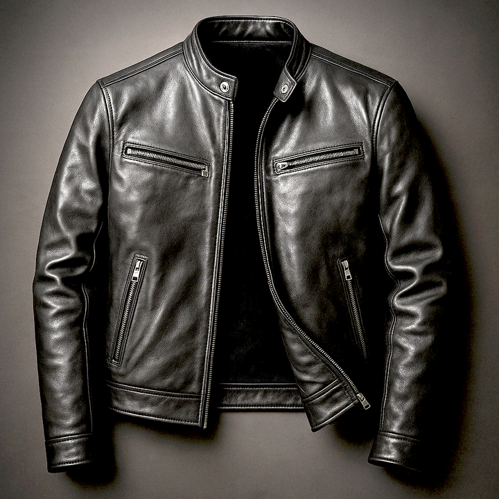 Phillipp | Stilvolle und Vintage Lederjacke 3