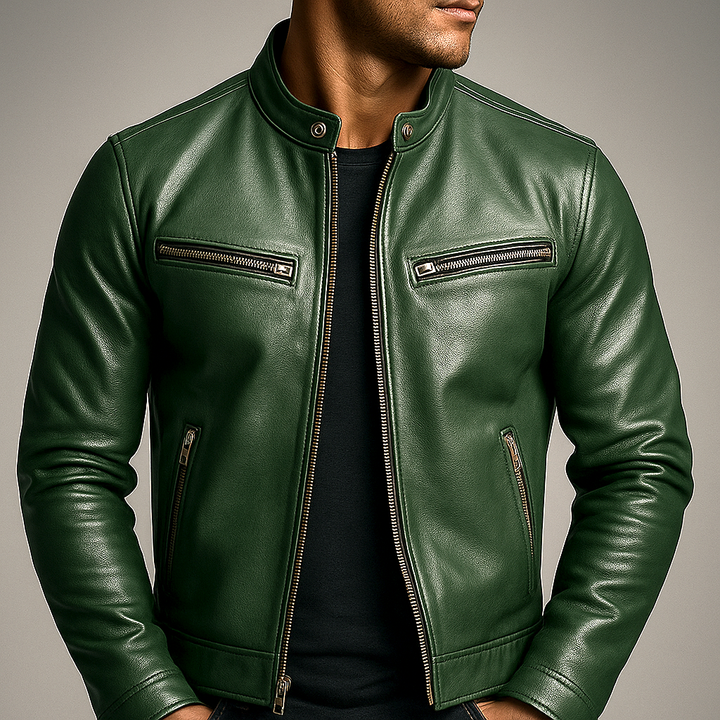 Phillipp | Stilvolle und Vintage Lederjacke 7