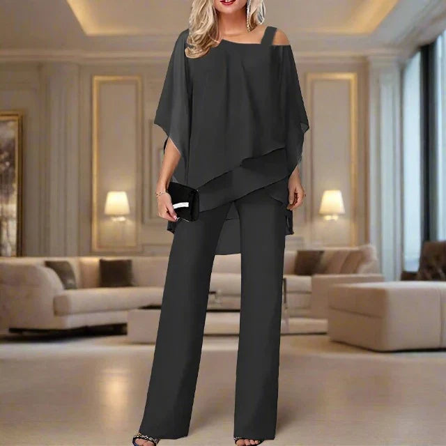 Rauwerda | Stilvolles und trendiges Chiffon-Set für Damen 0