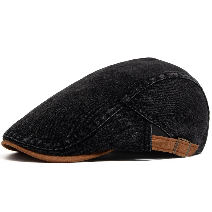 Ravon | Stilvolle Herren Schiebermütze – Bequem, Verstellbar & Klassische Flatcap 0