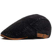 Felix| Classic Denim Flat Cap