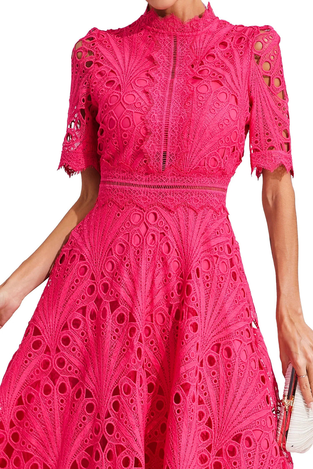 Rosalinda | Elegantes Festliches Kleid für Damen – Romantisches Midikleid für Hochzeitsgast 8