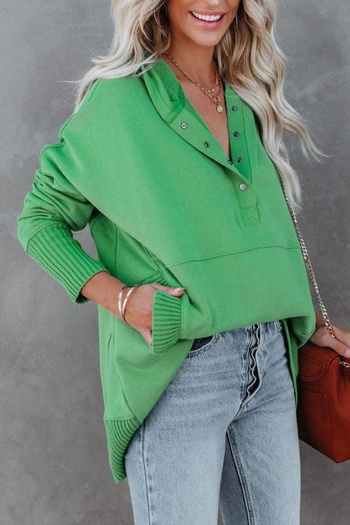 Rosie | Lang geschnittener Damen-Kapuzenpullover mit Kordelzug 3
