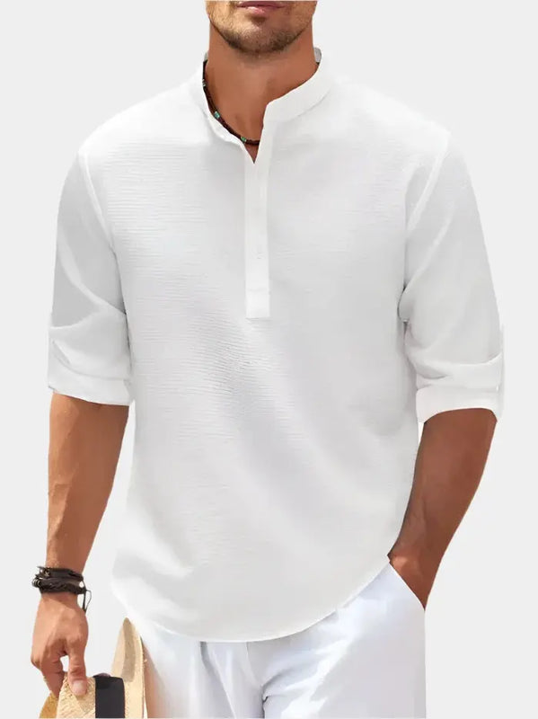 Matthew | Simple long-sleeved shirt