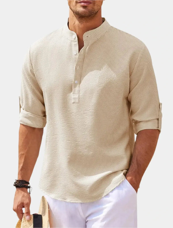 Matthew | Simple long-sleeved shirt