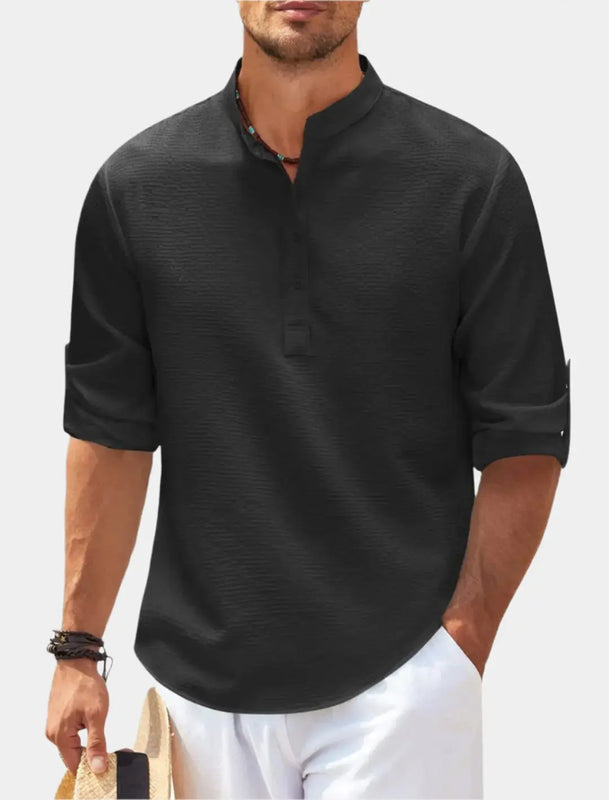 Matthew | Simple long-sleeved shirt