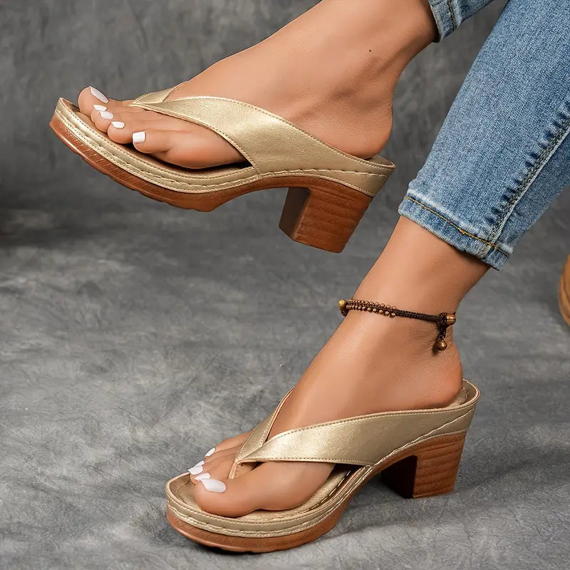 Selvina | Elegante und bequeme Damenslipper mit Absatz 3