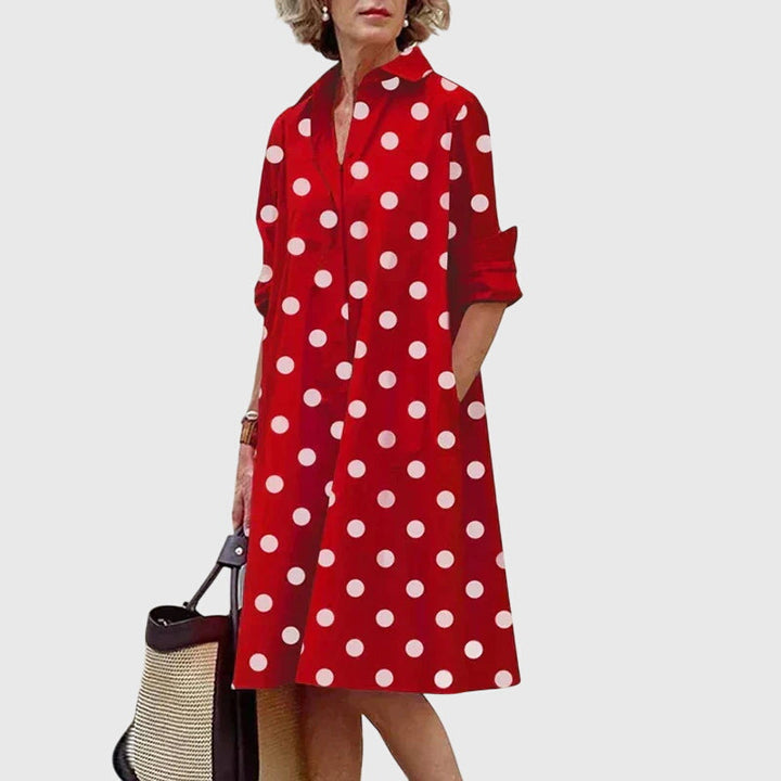 Sloane | Elegantes, Fließendes & Praktisches Freizeitkleid für Damen mit Taschen 4