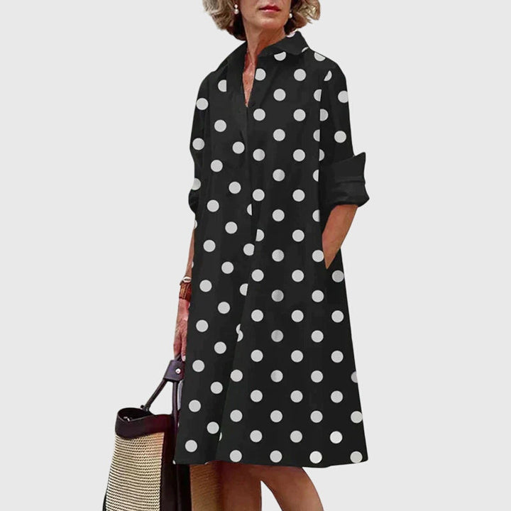 Sloane | Elegantes, Fließendes & Praktisches Freizeitkleid für Damen mit Taschen 5