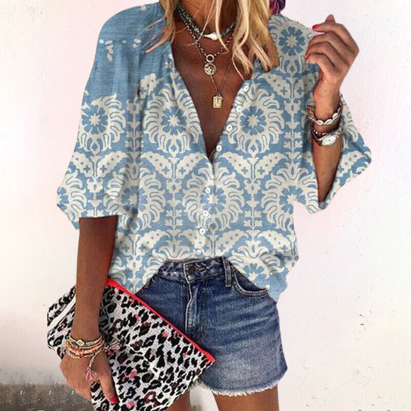 Sofia | Lässige und leichte Damen Boho Bluse 4