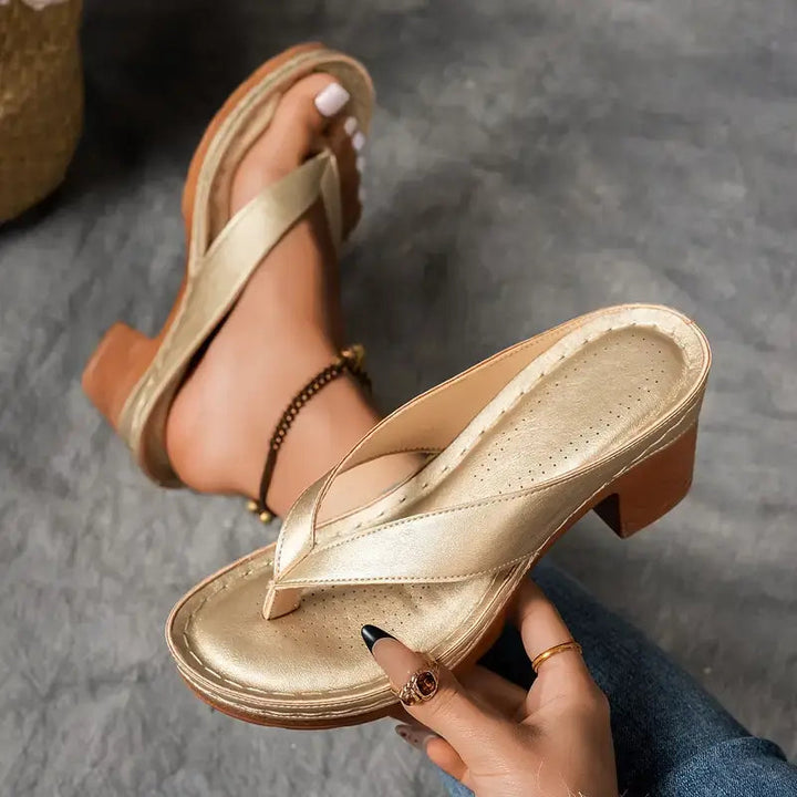 Soleil | Elegante Damen Sandaletten – Komfortabel & Zeitlos für Stilbewusste Frauen 0