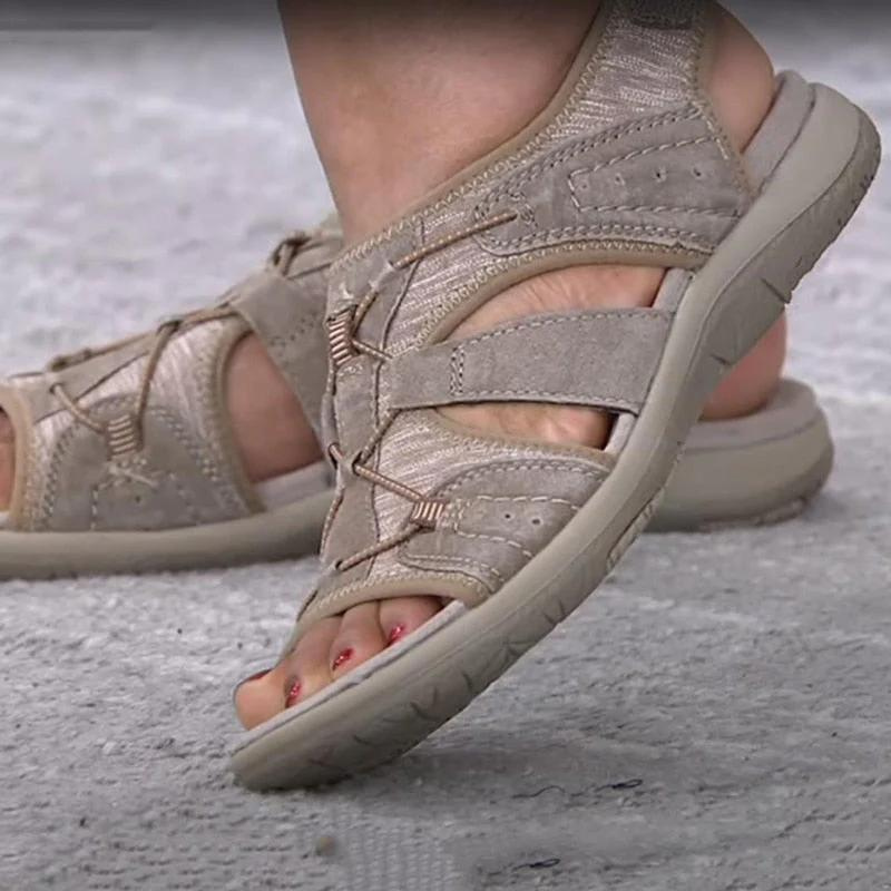 Soma | Sandalen Damen Orthopädisch Atmungsaktiv Sommer Stil Komfort 5