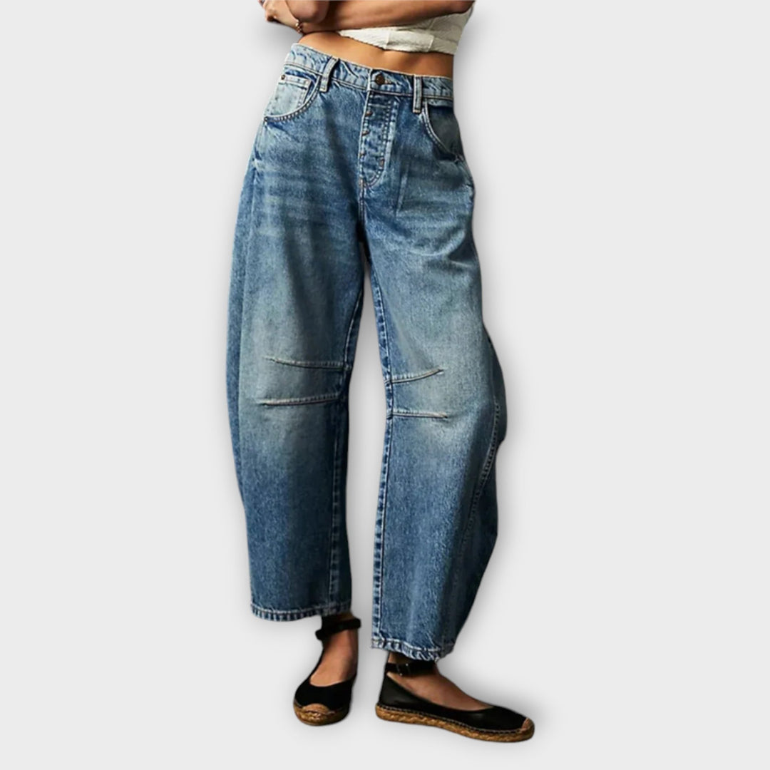 Sophia | Bequeme und klassische Wide-Leg-Jeans 1
