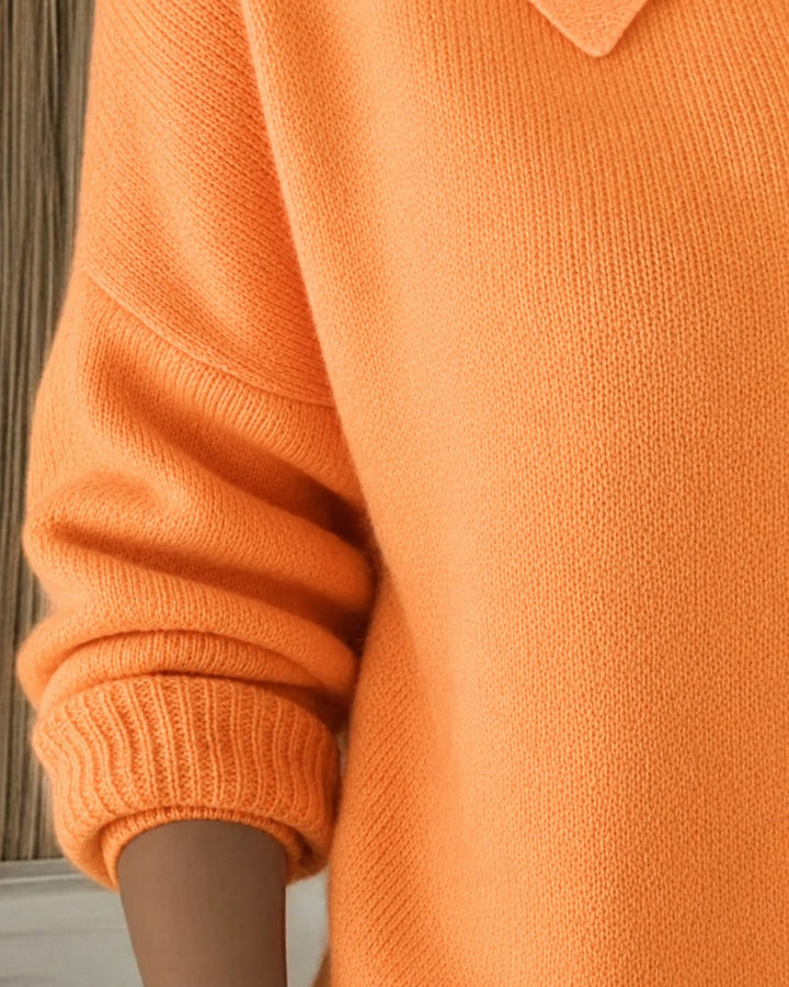 Sophia | Bequeme und warme Strickjacke mit Kragen 5
