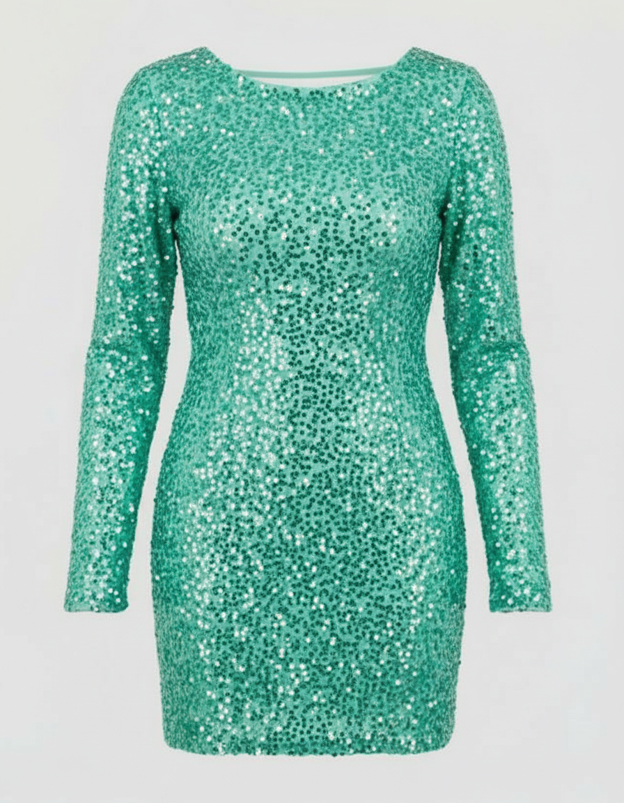 Sophia | Glamouröses Pailletten Cocktailkleid 2