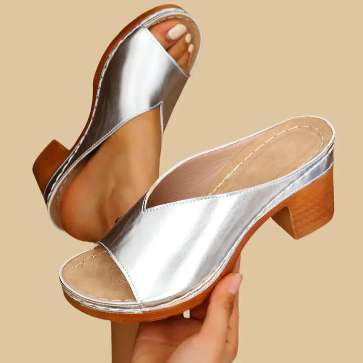 Sophia | Schicke und bequeme Damen Sommersandalen mit Absatz 2