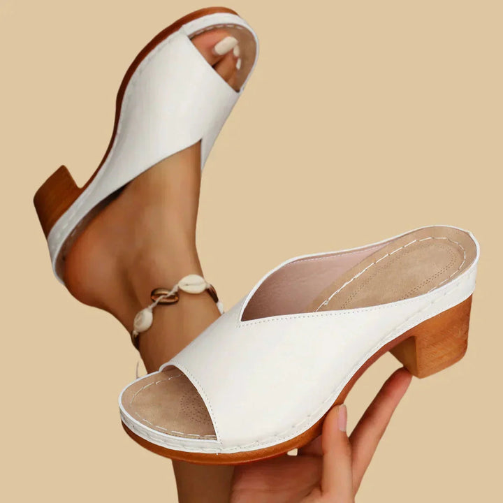Sophia | Schicke und bequeme Damen Sommersandalen mit Absatz 3