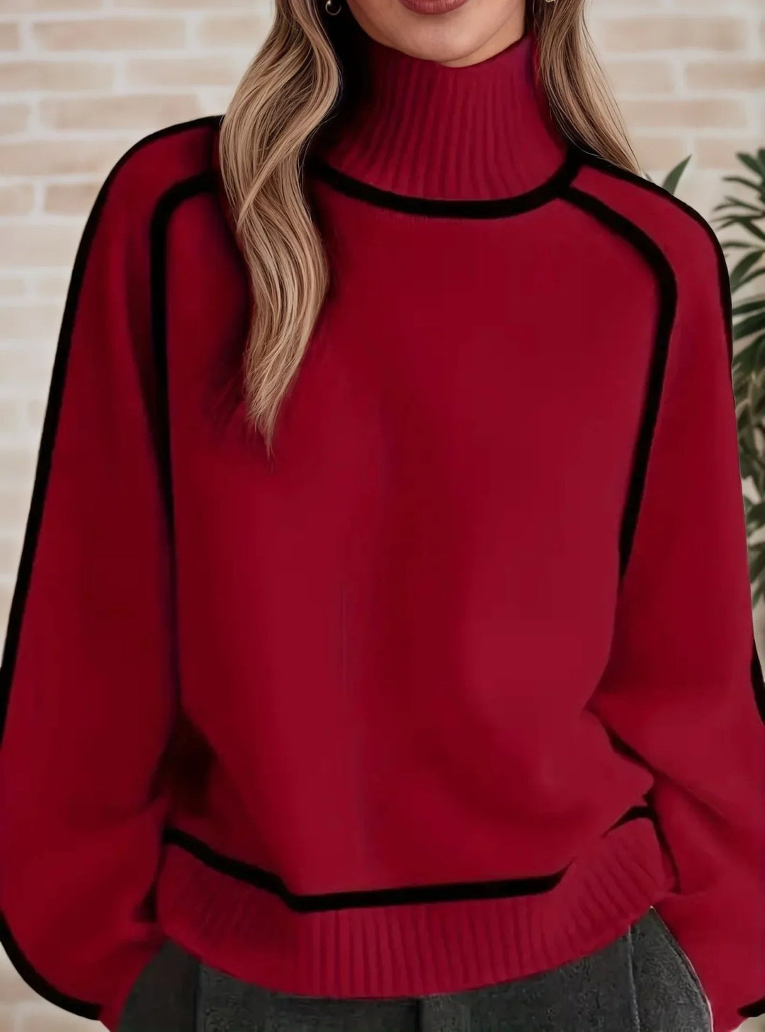 Sophie | Bequemer und warmer Oversize-Rollkragenpullover 5